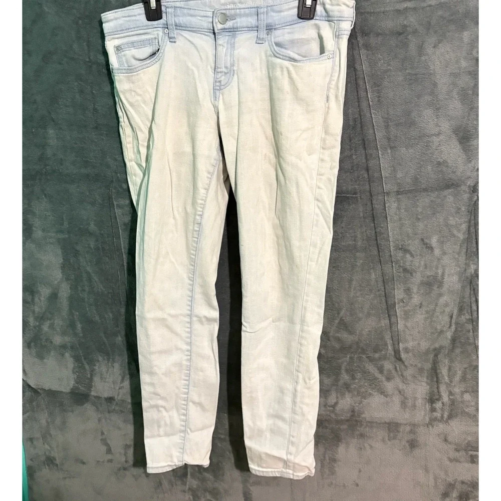 Gap Jeans Womens 8/29 Blue Skinny Denim Preppy